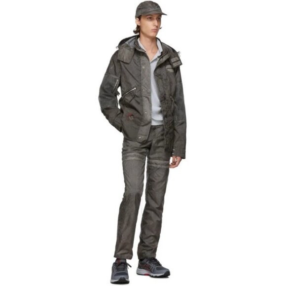 Kanghyuk Readymade Airbag Oil Washed Trousers Size 48 US M Mens Gray Pant $1175 - Picture 3 of 16